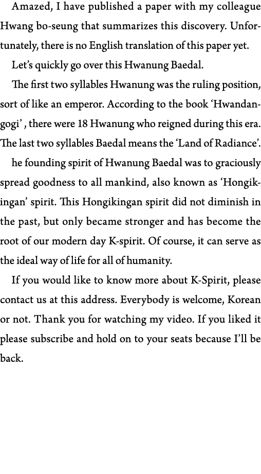 Amazed, I have published a paper with my colleague Hwang bo-seung that summarizes this discovery  Unfortunately, ther   